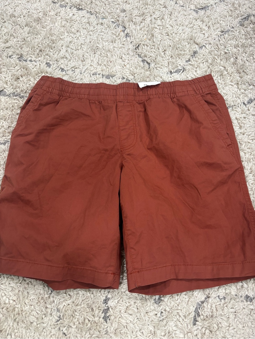 Sonoma Men's Brick Red Elastic Waist Athletic Shorts